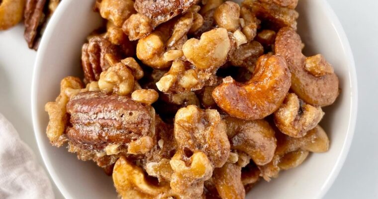 Crunchy Candied Mixed Nuts